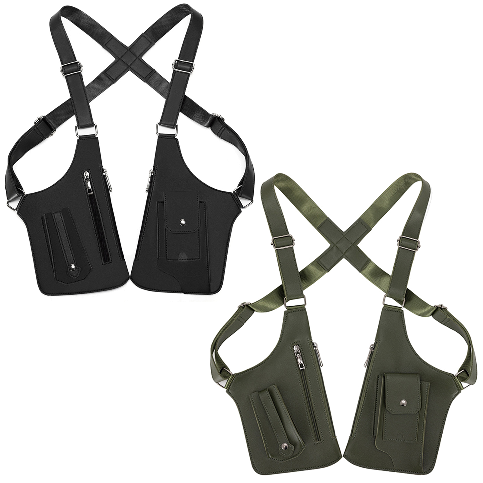 Edc Carry Bag For Men - Tatical EDC Men's Chest Rigs Anti-Theft