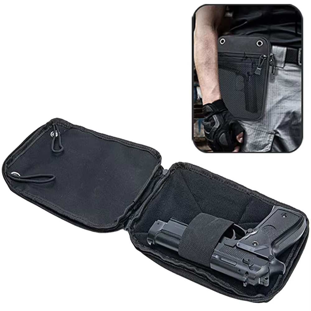 Edc Concealed Carry Holster - Molle Outdoor Tactical Concealed Gun Holster