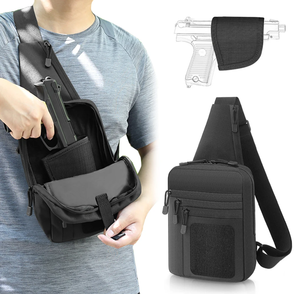 Edc Concealed Carry Holster - Tactical Pistol Gun Bag Concealed Carry