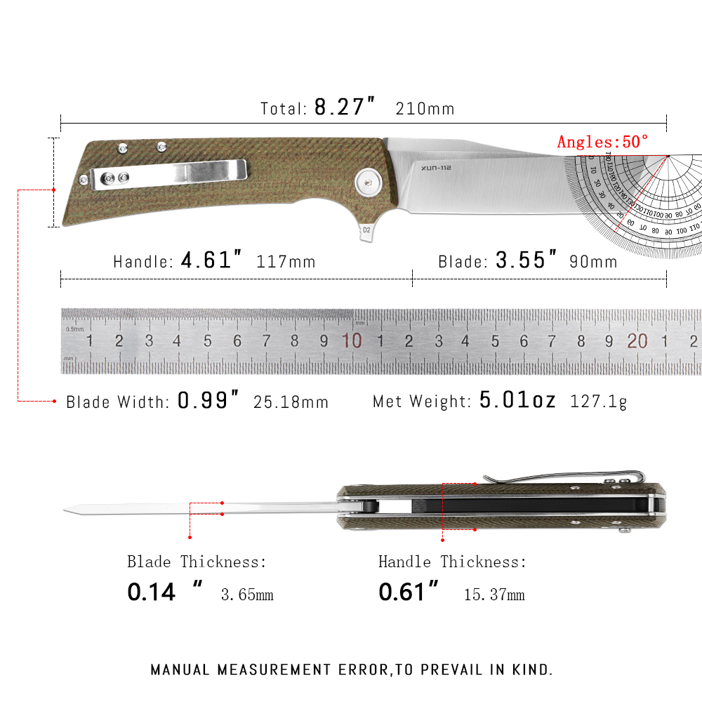 Shooziz XUN112 EDC Folding Kni – Everyday Carry (Edc) Knife Bewertung und Preis