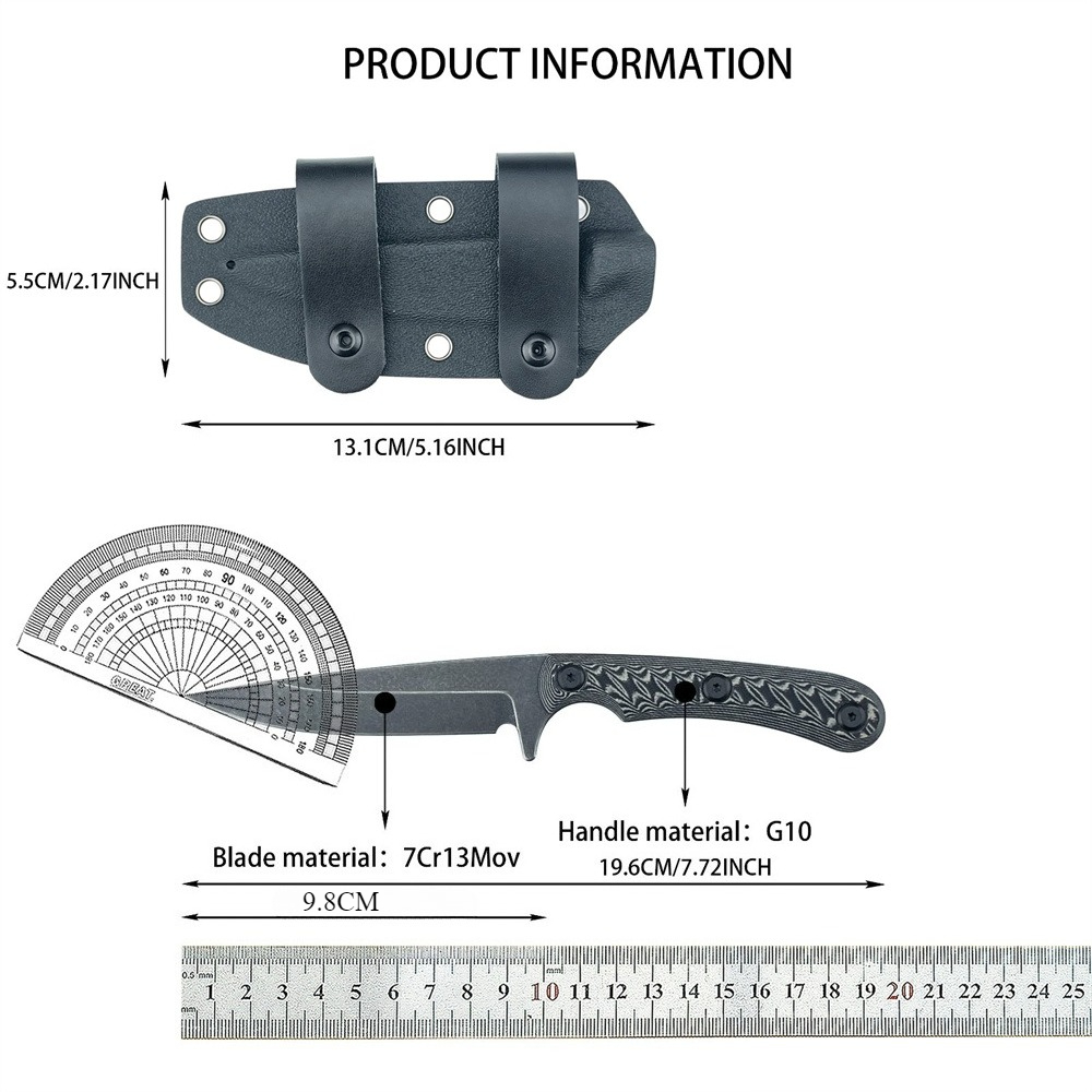 Full Tang Fixed Blade Knives 7 – Everyday Carry (Edc) Knife Bewertung und Preis