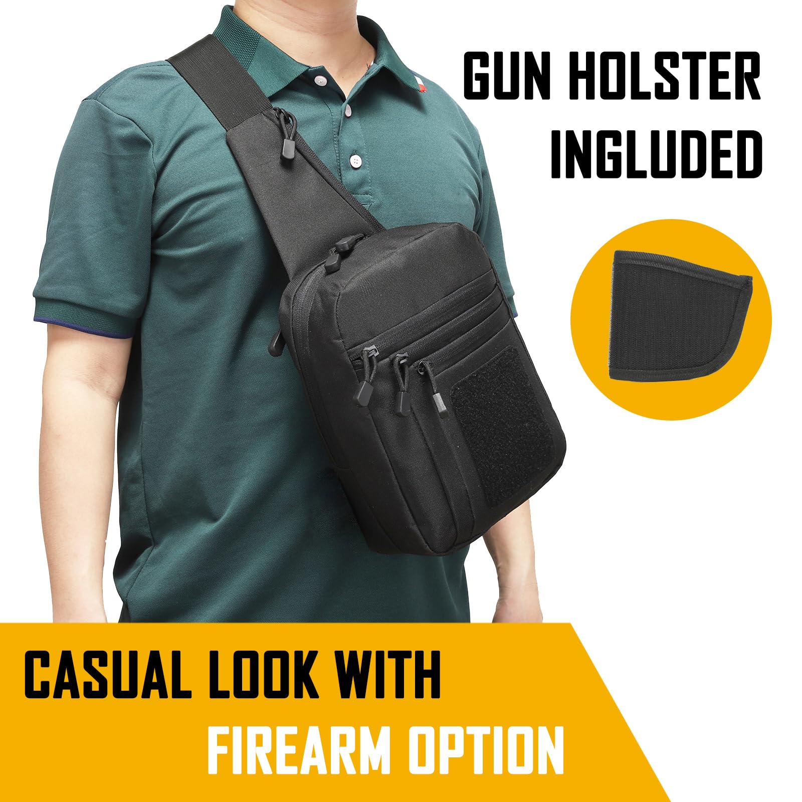 Concealed Carry Crossbody Bag  – Edc Carry Gun Bewertung und Preis