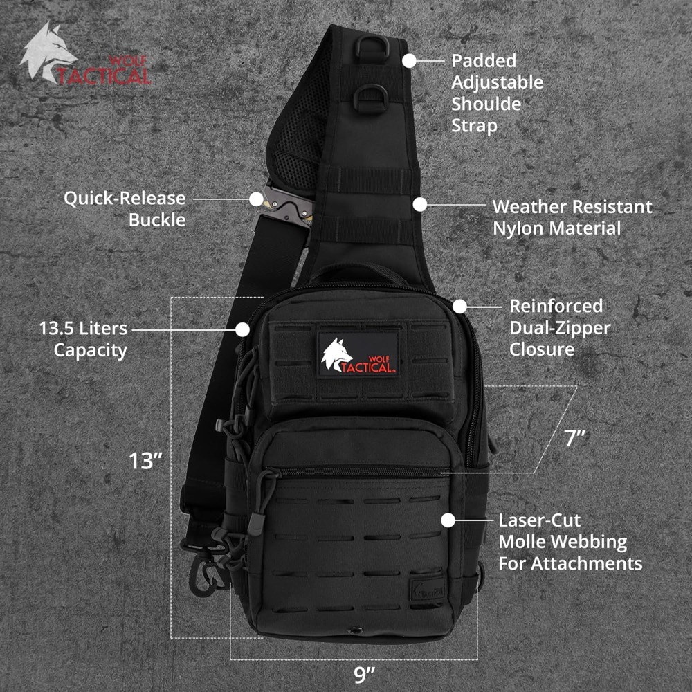 EDC Sling Bag for Men - Concea – Edc Carry Bag For Men Bewertung und Preis