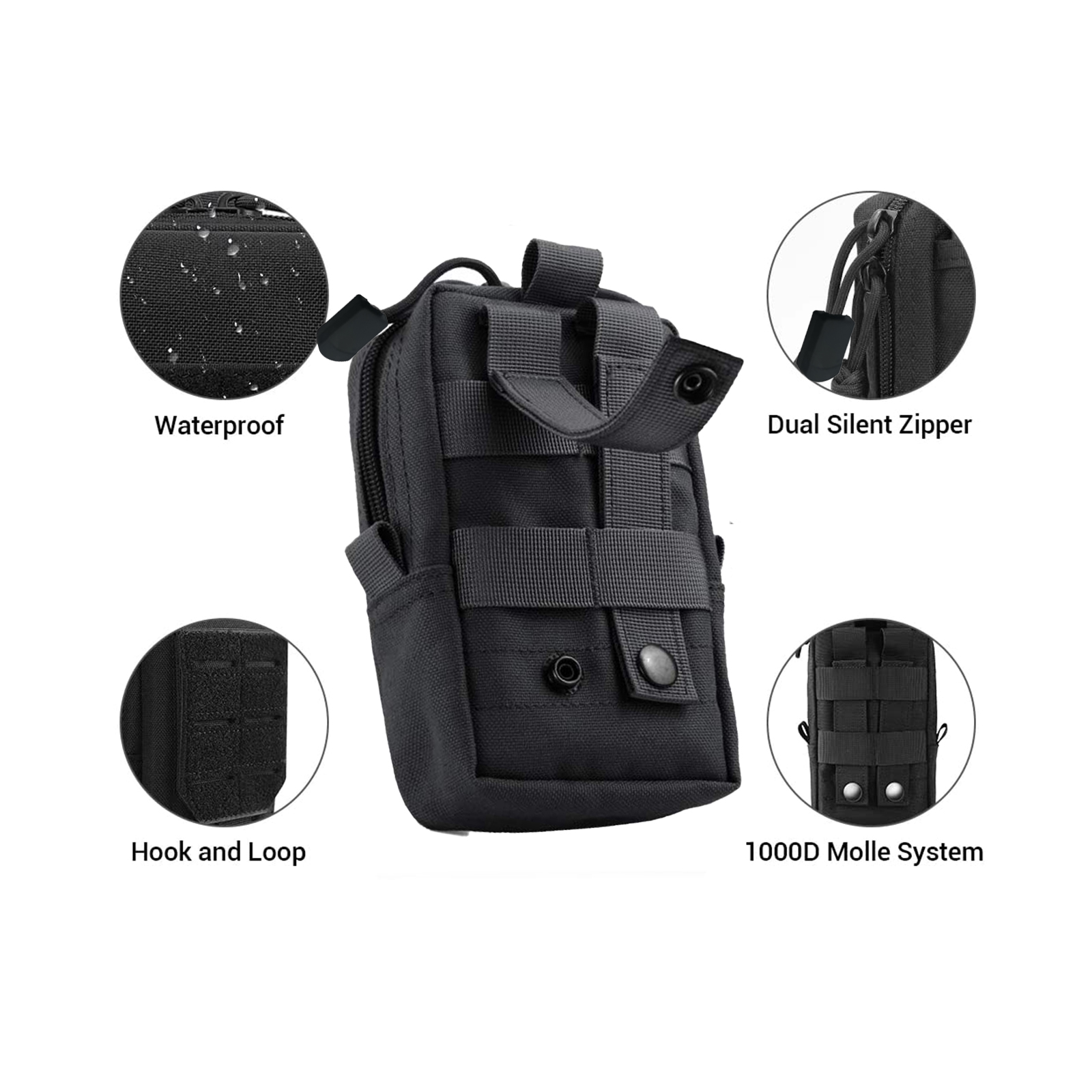 Tactical Molle Pouch Waist Bag – Edc Carry Bag Bewertung und Preis