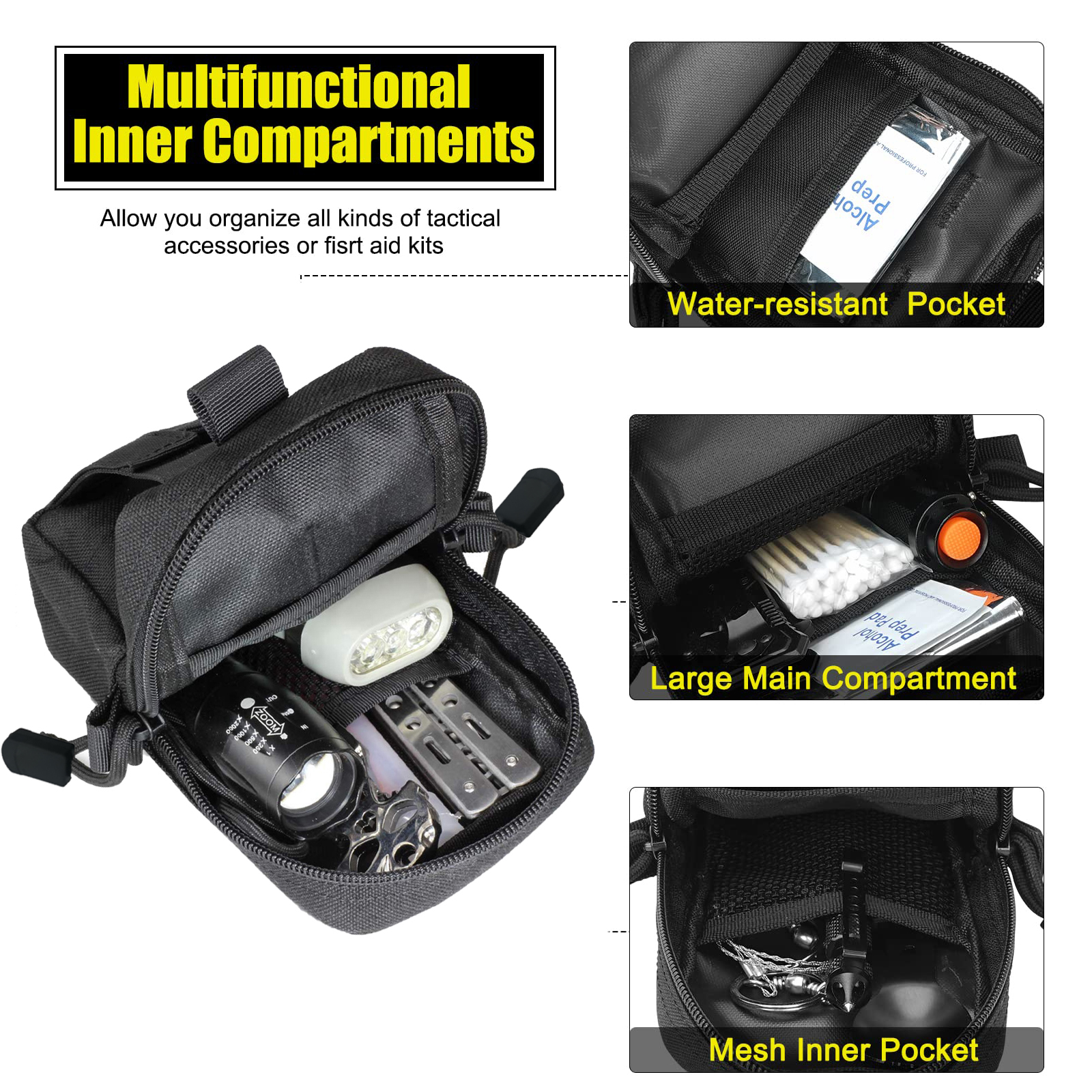 Tactical Molle Pouch Waist Bag – Edc Carry Bag Bewertung und Preis