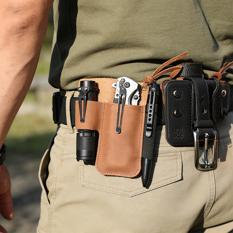 EDC Leather Flashlight Tool Ho – Edc Carry Bag Bewertung und Preis