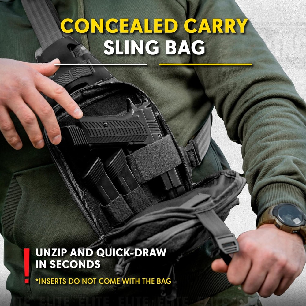 EDC Tactical Sling Bag - Cross – Edc Carry Bag For Men Bewertung und Preis