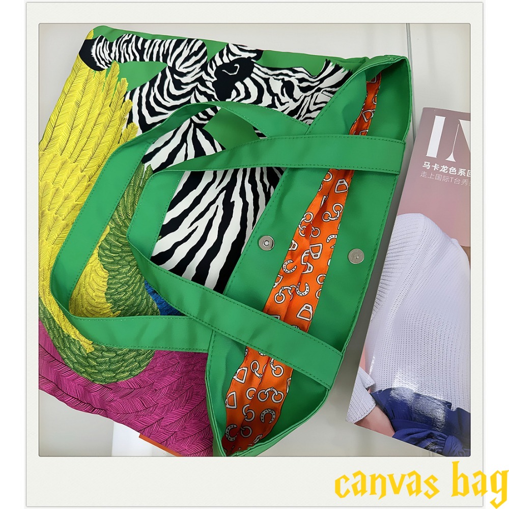Fashion Multi-color Canvas Bag – Edc Carry Bag Bewertung und Preis