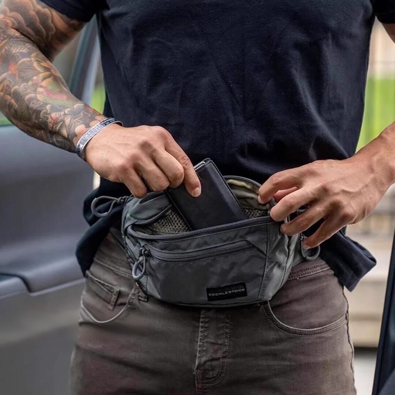 Mens Belt Bag with Adjustable  – Edc Carry Bag For Men Bewertung und Preis