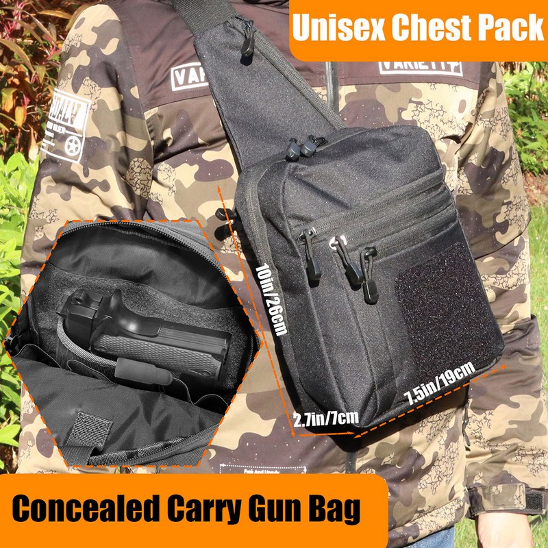 New Tactical Chest Bag Pistol  – Edc Concealed Carry Holster Bewertung und Preis