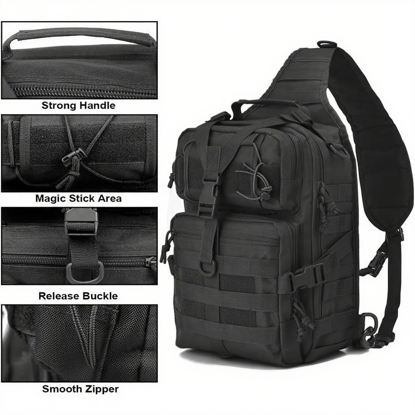 Tactical Sling Backpack Should – Edc Carry Pistols Bewertung und Preis