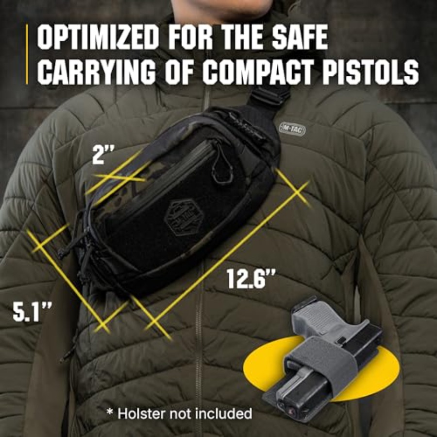 Tactical Mens Fanny Pack - Wai – Edc Carry Bag For Men Bewertung und Preis
