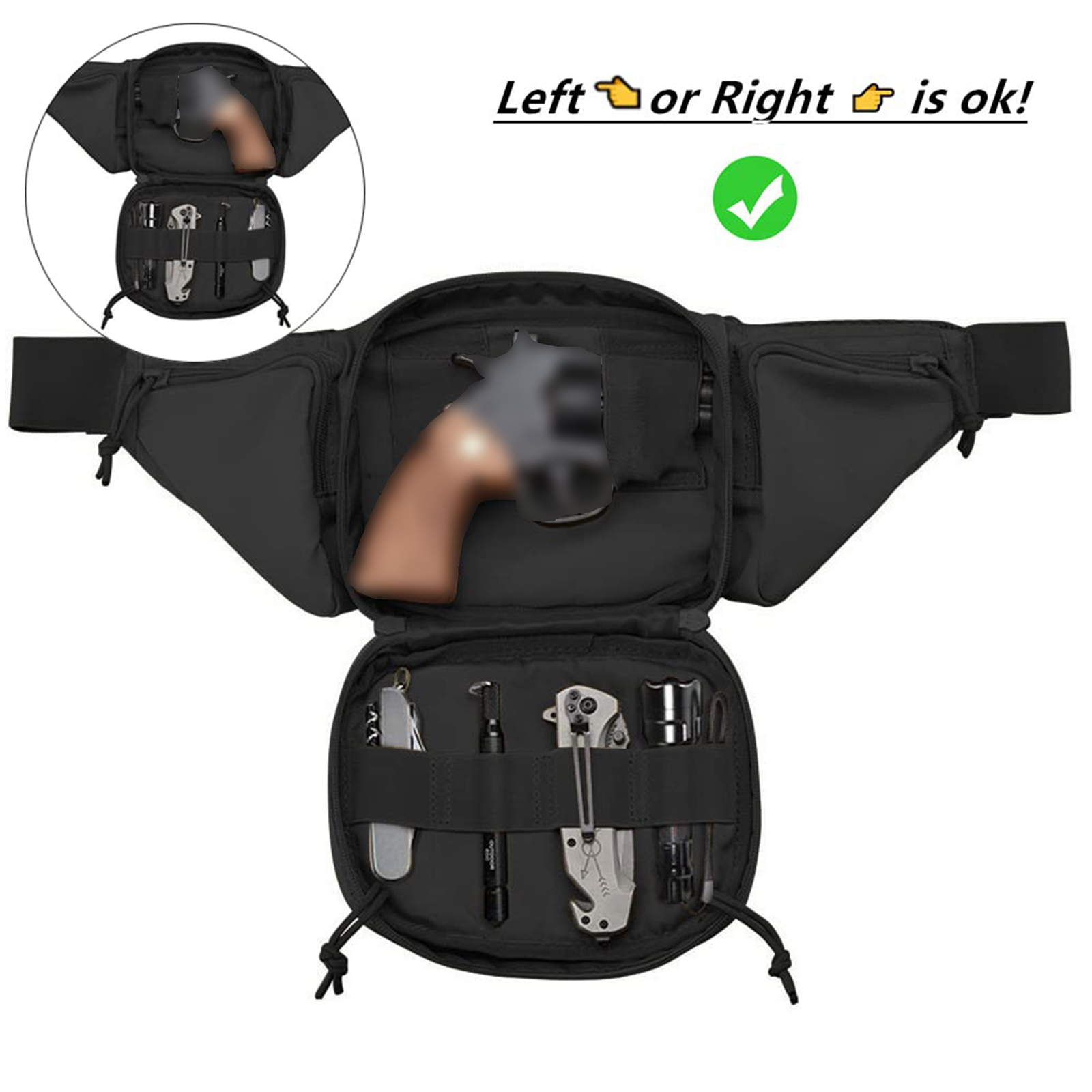 Tactical Fanny Pack Gun Holste – Edc Concealed Carry Holster Bewertung und Preis