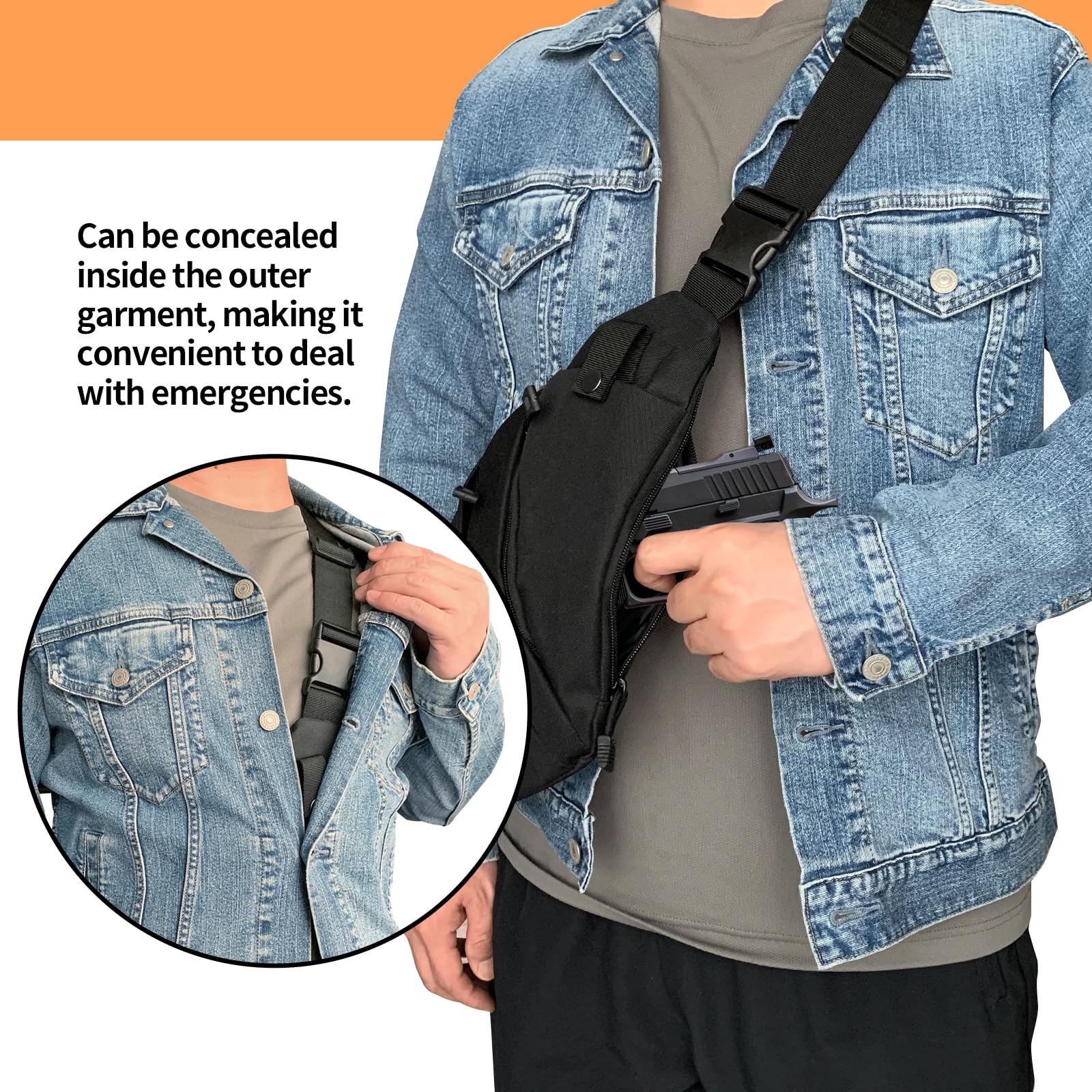 Tactical Crossbody Sling Bag E – Edc Carry Pistols Bewertung und Preis